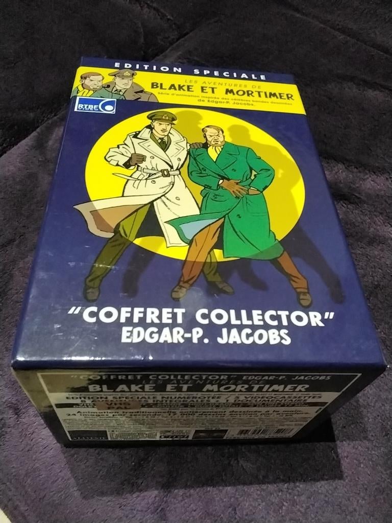Blake et Mortimer "Coffret collector"Edgar-P.Jacobs  VHS, Collections, Enlèvement ou Envoi, Autres personnages, Neuf, Autres types