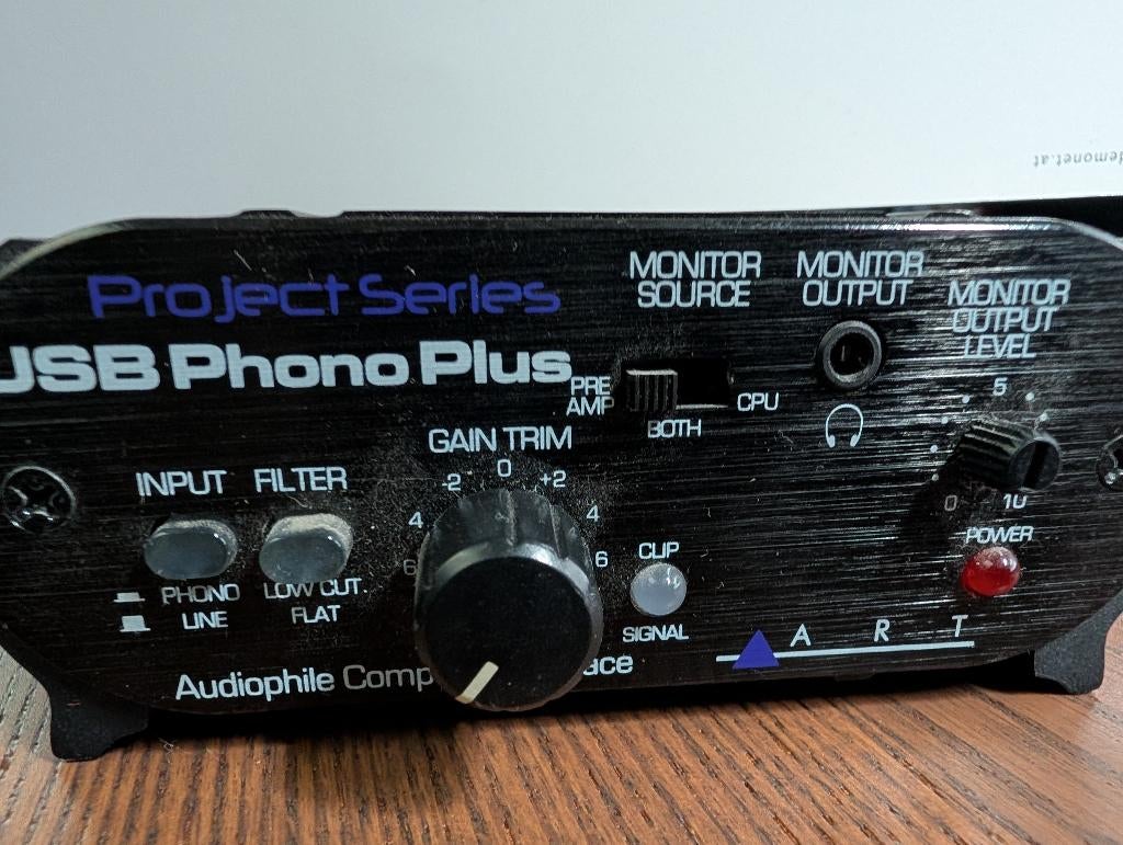 USB Phono Plus PS, Audio, Tv en Foto, Versterkers en Ontvangers, Ophalen, Zo goed als nieuw