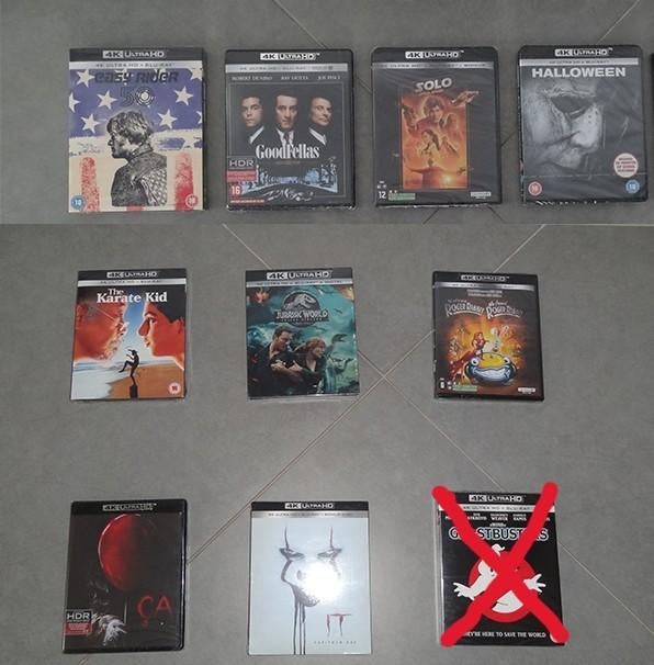 4K voor 15 euro per stuk (+1 gratis dvd bij 3 aankopen), Ophalen of Verzenden, Nieuw in verpakking