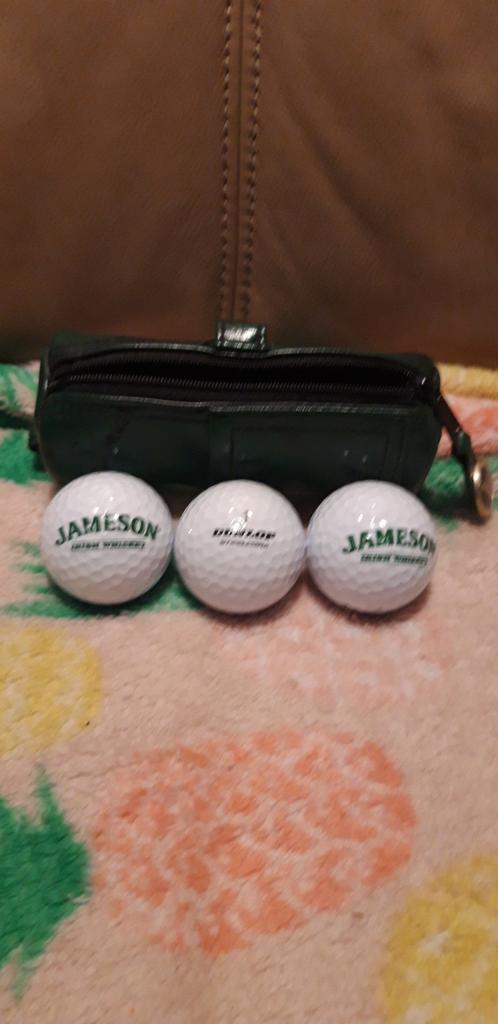 Lot van 3 nieuwe Jameson whisky golfballen, Ophalen of Verzenden, Nieuw