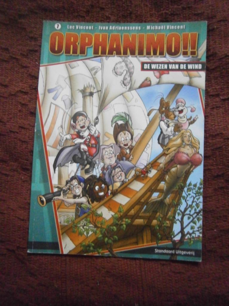 Orphanimo!!, Boeken, Ophalen, Eén stripboek, Zo goed als nieuw, Vincent-Adriaenssens