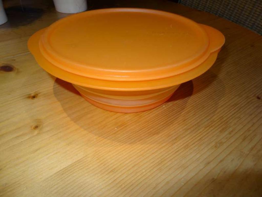 tupperware mini max 1.5l, Enlèvement ou Envoi, Comme neuf, Orange, Récipient ou Bol