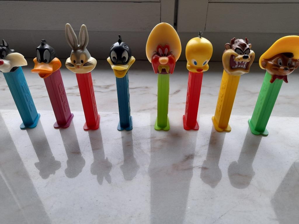 Distributeurs vintage Pez Looney Tunes des années 90, Collections, Enlèvement ou Envoi, Utilisé