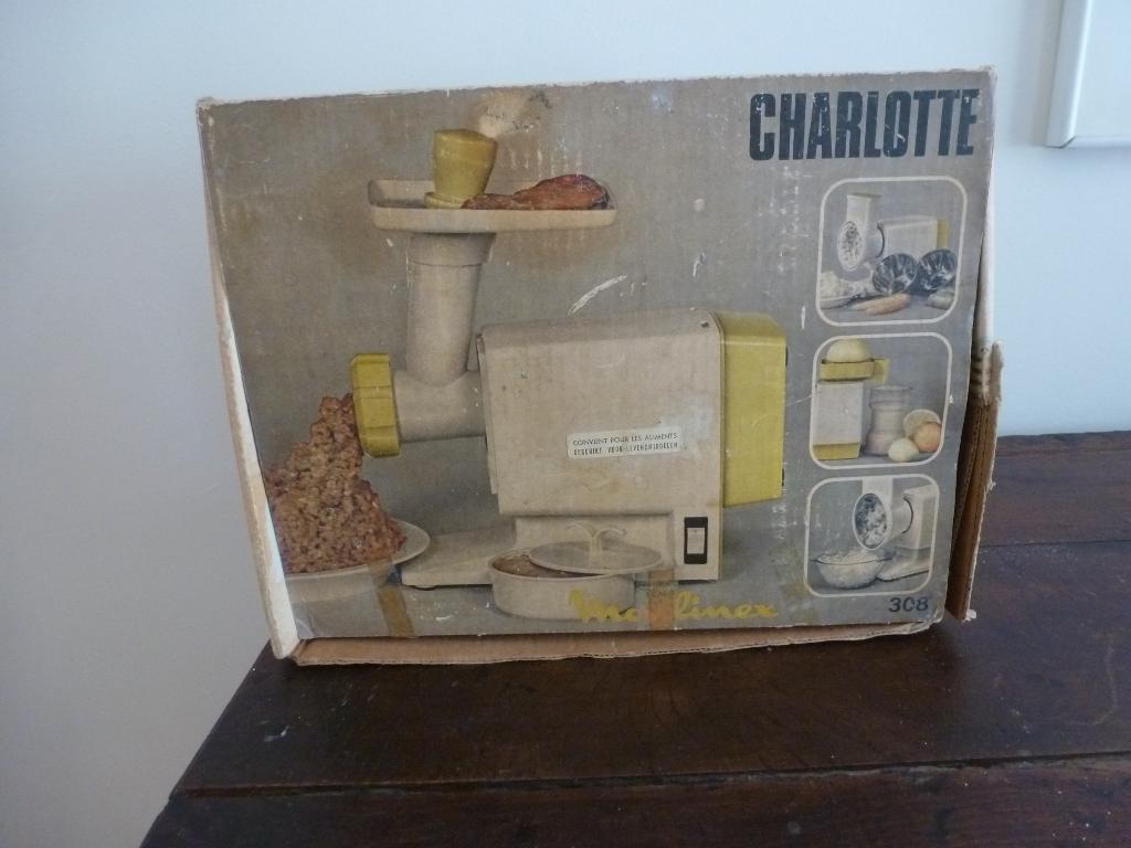 Robot MOULINEX Charlotte vintage, Electroménager, Enlèvement, Comme neuf