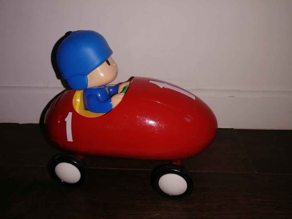 Pocoyo race auto Bandai, Kinderen en Baby's, Speelgoed |Speelgoedvoertuigen, Ophalen of Verzenden, Gebruikt