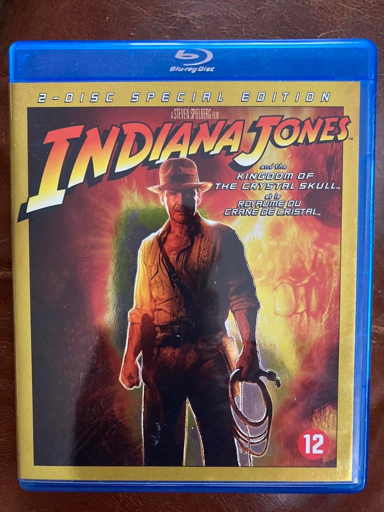 Blu-ray Indiana Jones en de kingdom of the crystal skull, Enlèvement ou Envoi, Comme neuf