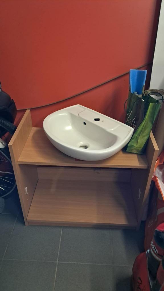 Wastafel/lavabo, Neuf, 25 à 50 cm, Lavabo ou Évier, Moins de 100 cm