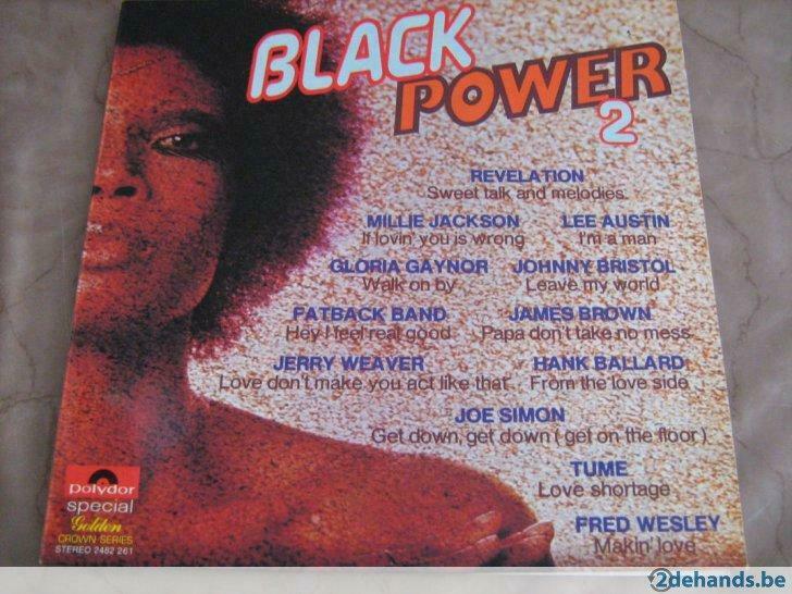 black  power 2           lp, Cd's en Dvd's, Vinyl | Verzamelalbums, Ophalen of Verzenden, Zo goed als nieuw, 12 inch, R&B en Soul