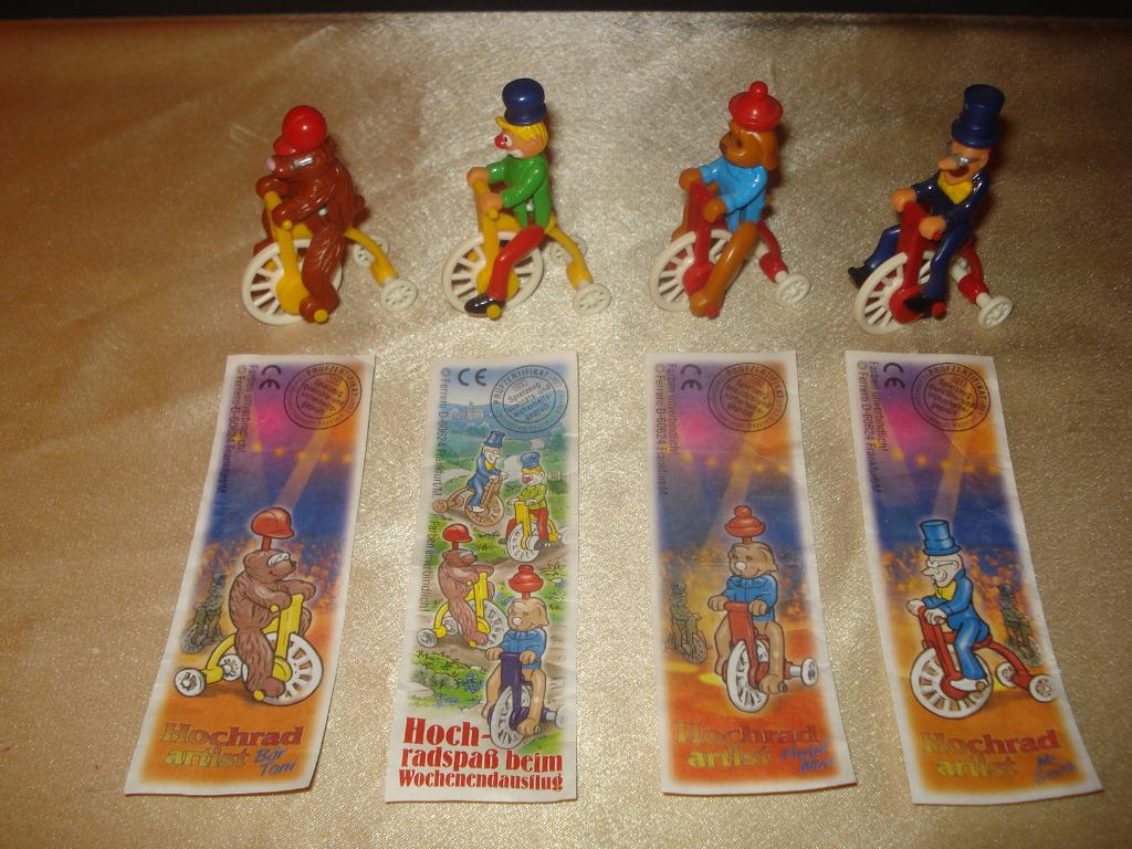 KINDER Ancienne Série Complète de Bicycles 2001 Ferrero, Enlèvement ou Envoi, Comme neuf, Autres types