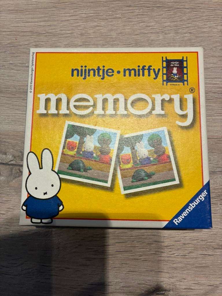 Memory nijntje, Hobby en Vrije tijd, Ophalen of Verzenden, Gebruikt