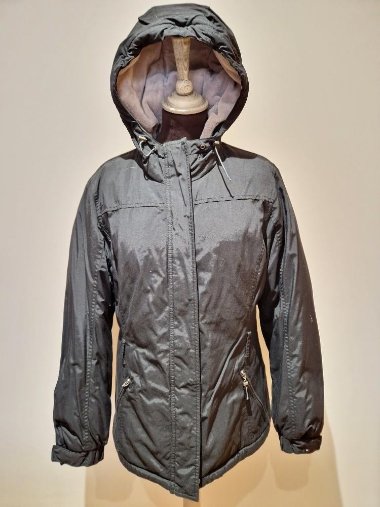 Zeer warme echte donsjas Tommy Hilfiger maat 38, Maat 38/40 (M), Tommy hilfiger, Zwart, Ophalen of Verzenden