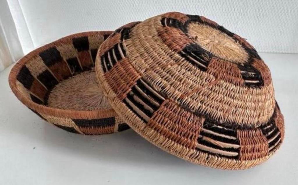Kuba mandje Afrikaanse kunst collectie Antropoloog 1930, Verzenden