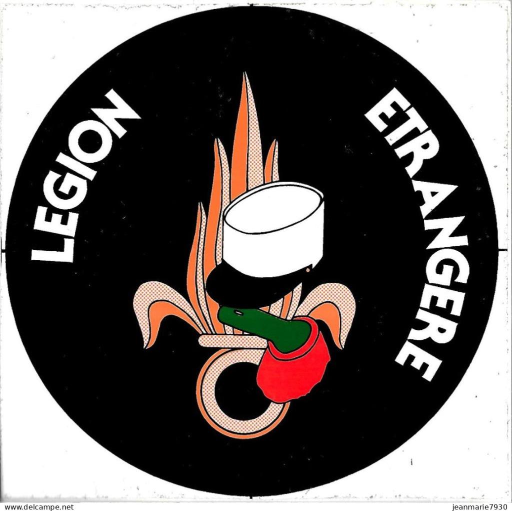 AUTOCOLLANT LEGION ETRANGERE, Envoi, Armée de terre, Objet d'art