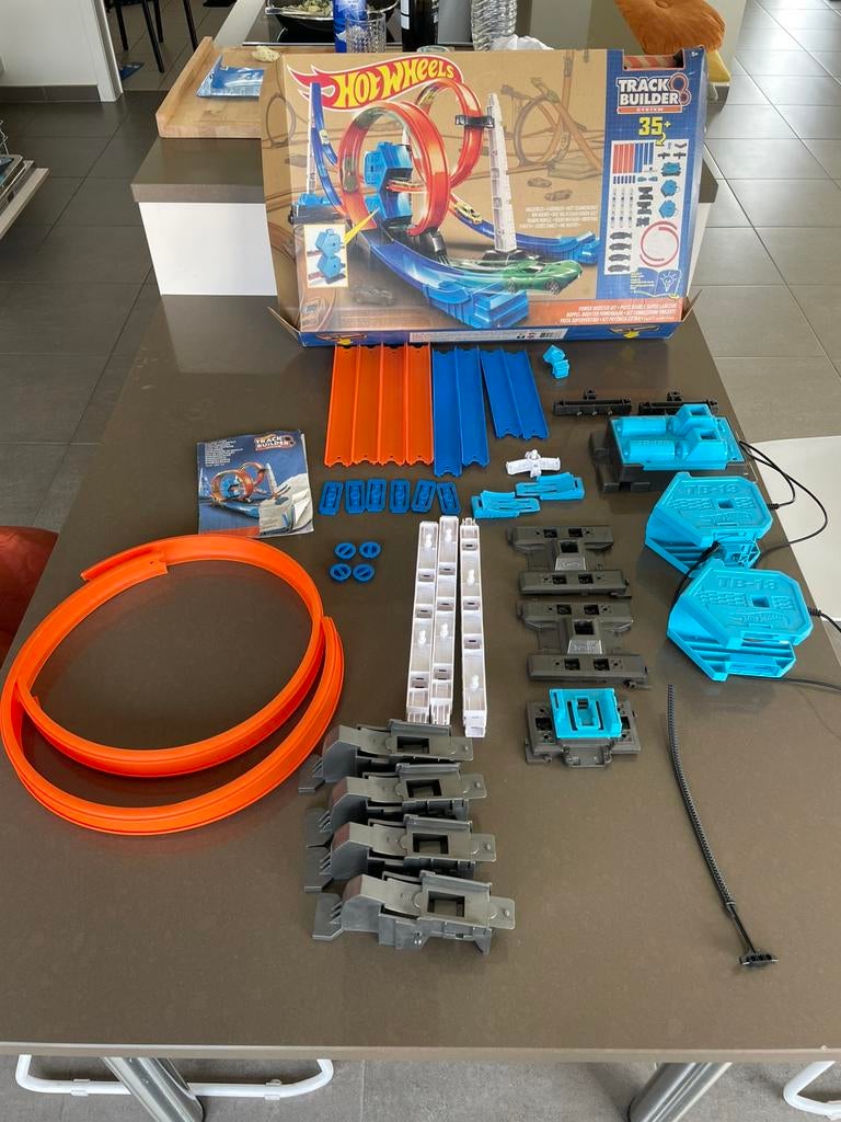 Hot wheels race baan, Kinderen en Baby's, Speelgoed | Racebanen, Ophalen, Gebruikt, Hot Wheels