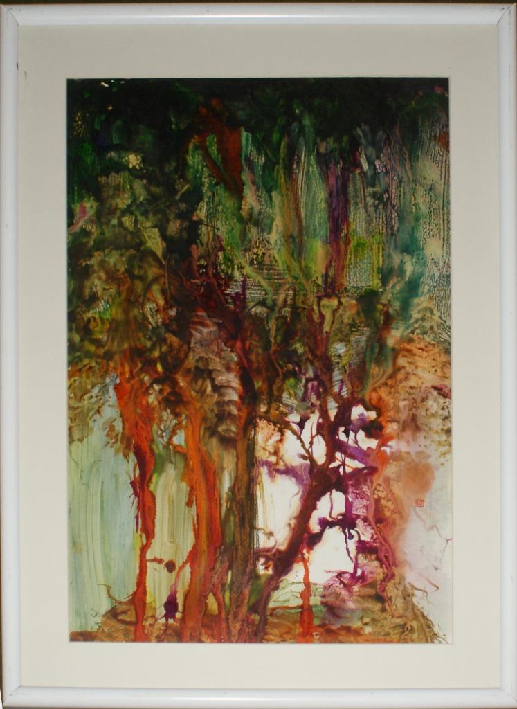 C. Mirik: Bomenpracht (64 x 84 cm), Enlèvement