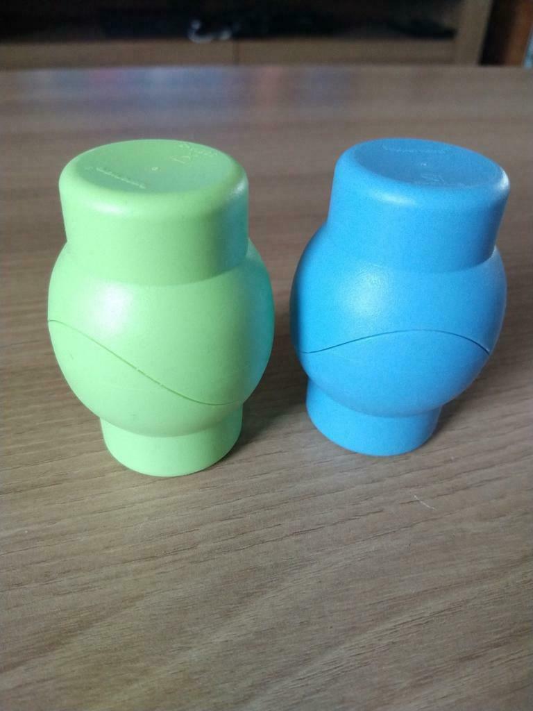 Set van 4 eierdopjes, Huis en Inrichting, Ophalen of Verzenden, Zo goed als nieuw