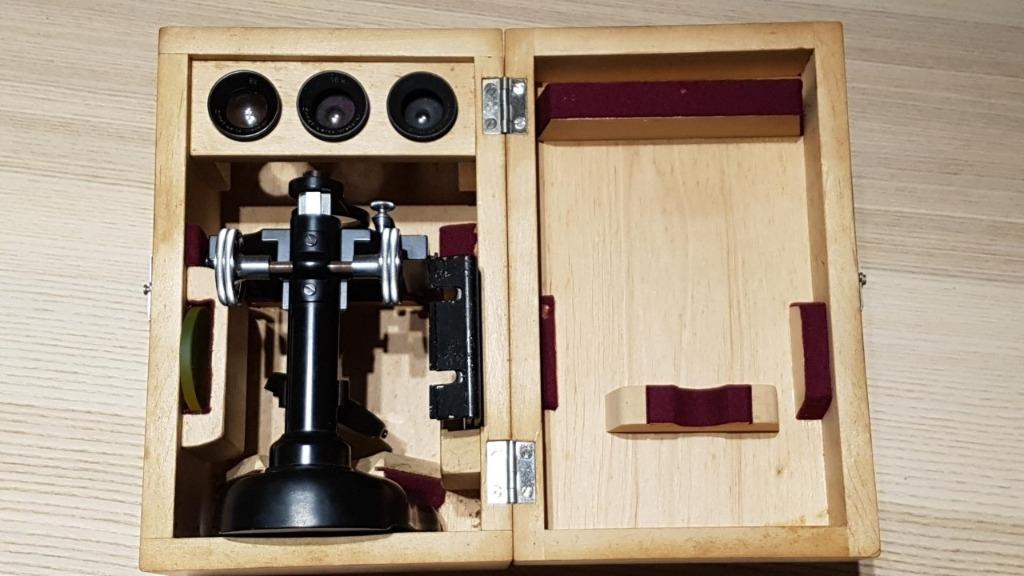 Microscope de dissection Ernst Leitz, Antiquités & Art, Enlèvement ou Envoi