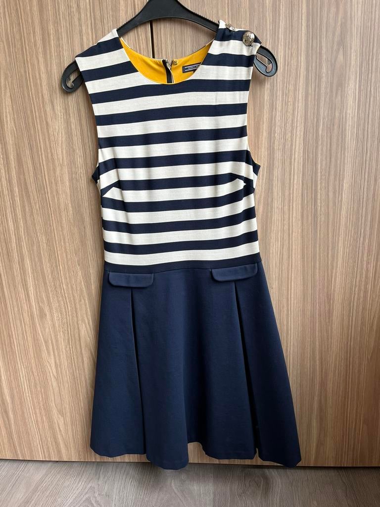 Jurk Tommy Hilfiger - Maat S - Donkerblauw/navy/matroos, Kleding | Dames, Blauw, Nieuw, Ophalen of Verzenden, Maat 36 (S)