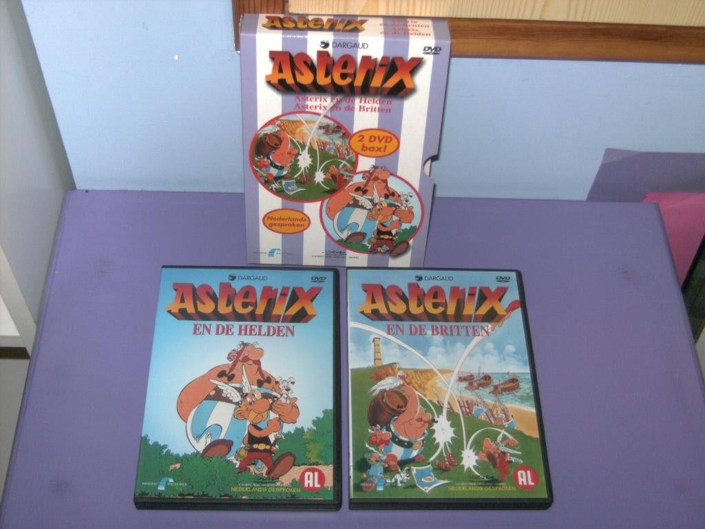 2 Dvd box: asterix., Ophalen of Verzenden, Gebruikt