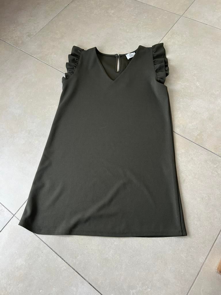 Robe d'été kaki taille S, Autres couleurs, Taille 36 (S), Comme neuf, Longueur genou