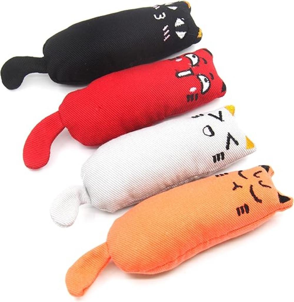 Ensemble de 4 jouets à mâcher interactifs pour chats FREE LE