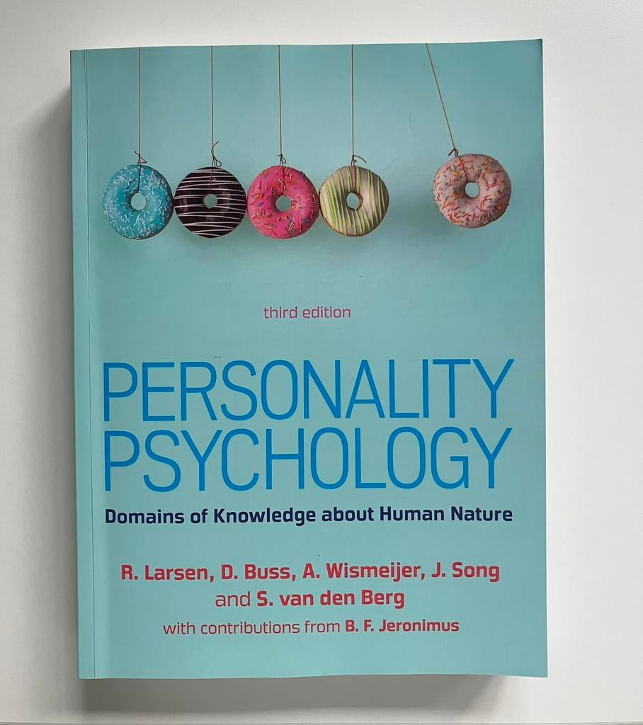 Personality psychology, Boeken, Studieboeken en Cursussen, Ophalen, Nieuw
