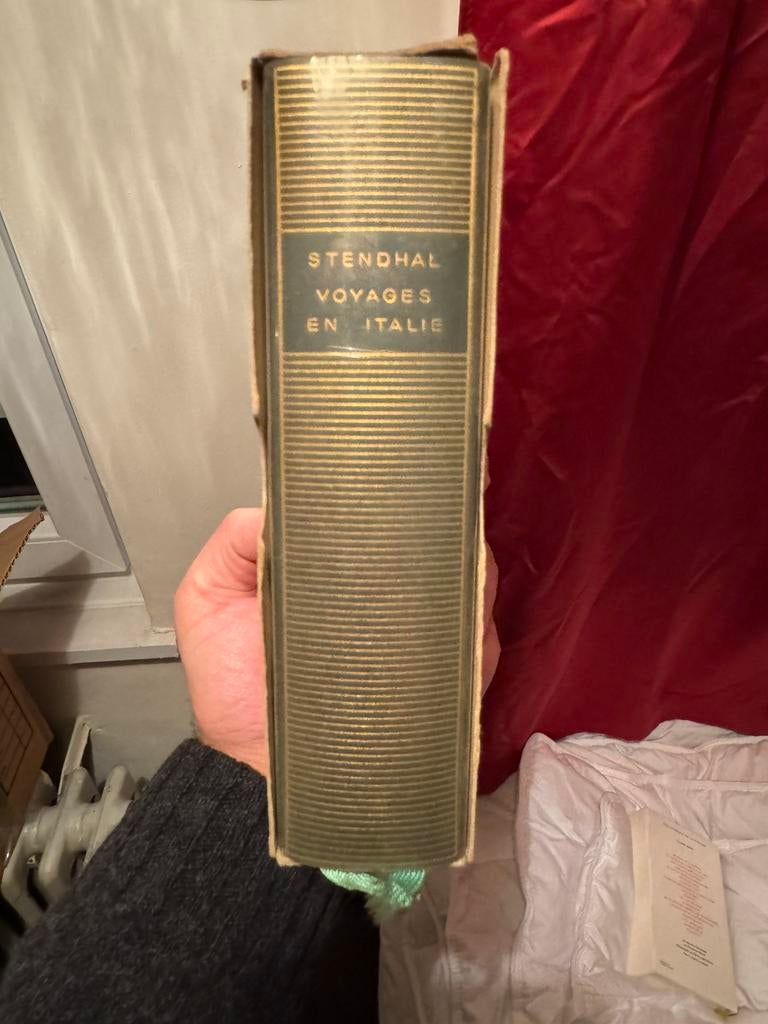 Pléiade Stendhal - Voyages en Italie, Enlèvement, Comme neuf