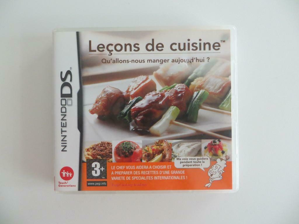 Jeu Nintendo DS Leçons de cuisine, Games en Spelcomputers, Games | Nintendo DS, Ophalen of Verzenden, Gebruikt, Puzzel en Educatief