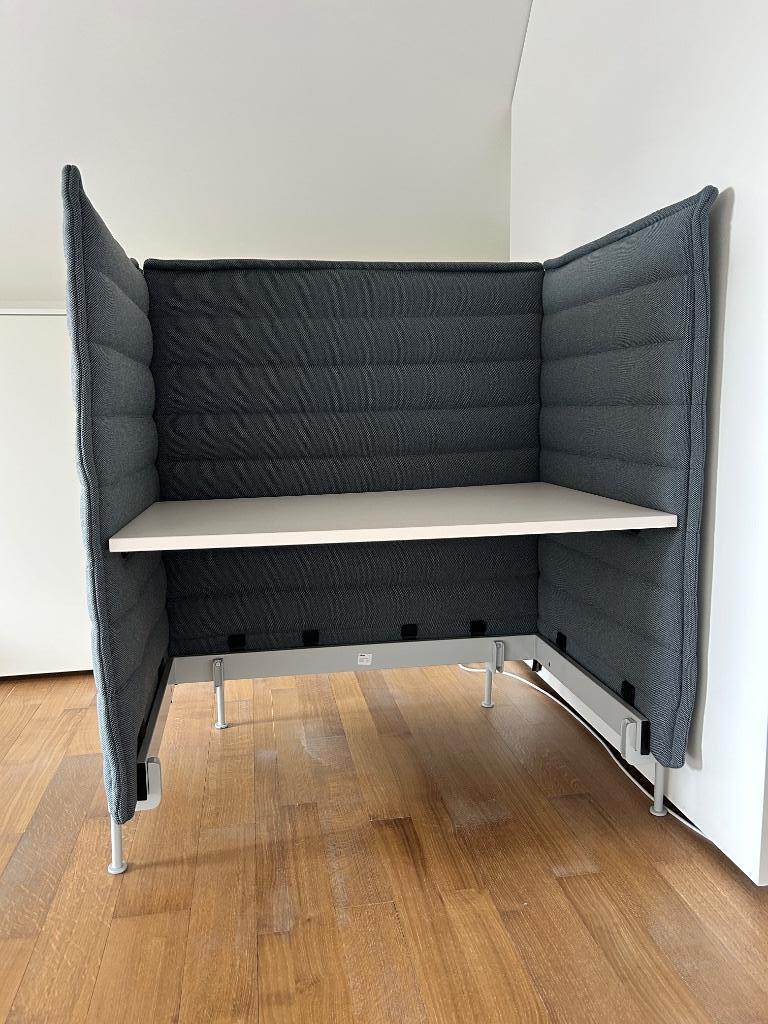 Vitra Alcove Plus Desk grijs/blauw, Huis en Inrichting, Overige Huis en Inrichting, Nieuw, Ophalen