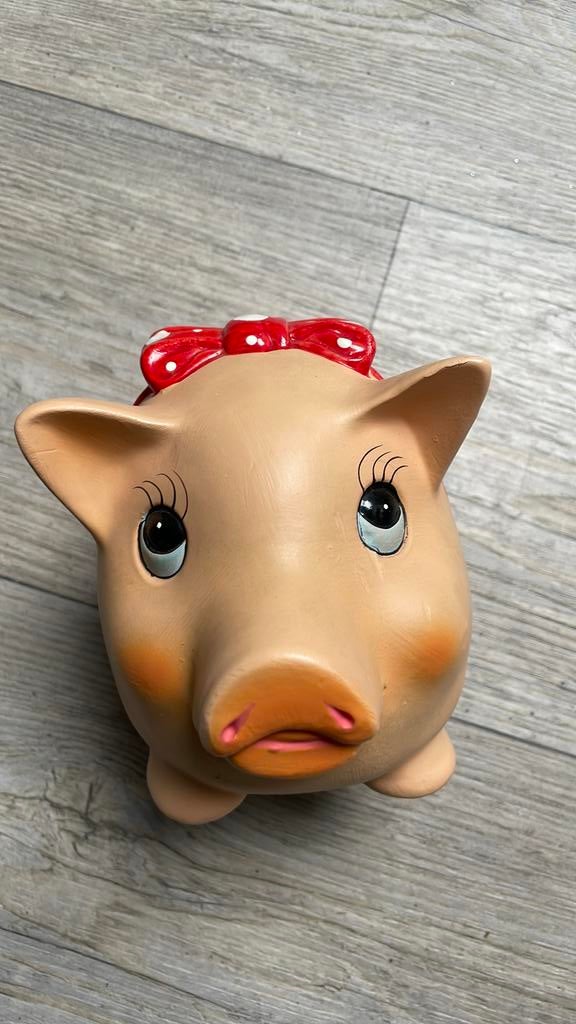 Stenen varkentje, Verzamelen, Spaarpotten, Ophalen of Verzenden, Gebruikt