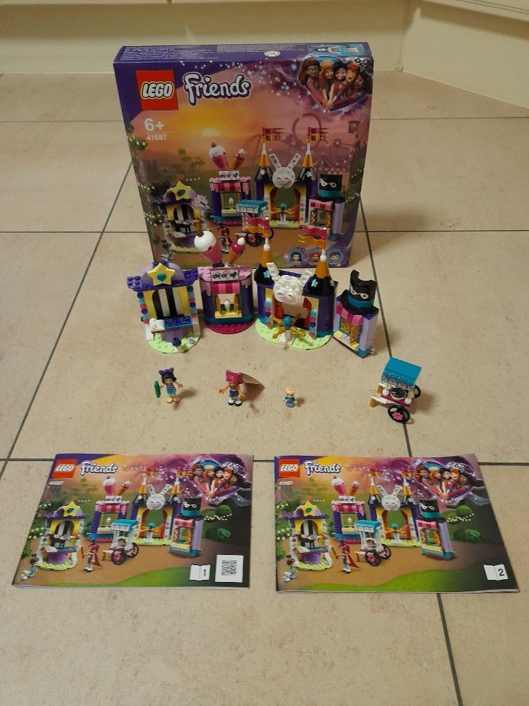 LEGO 41687 Friends Magische kermiskraampjes, Ophalen of Verzenden, Zo goed als nieuw, Complete set, Lego