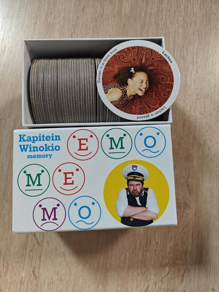 Memorie spel Kapitein Winokio, Ophalen of Verzenden, Zo goed als nieuw