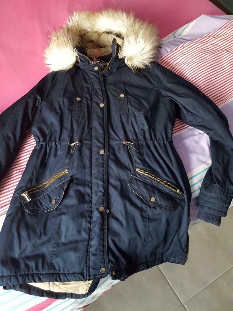 lekker warme jas, Ophalen, Zo goed als nieuw, Maat 38/40 (M)
