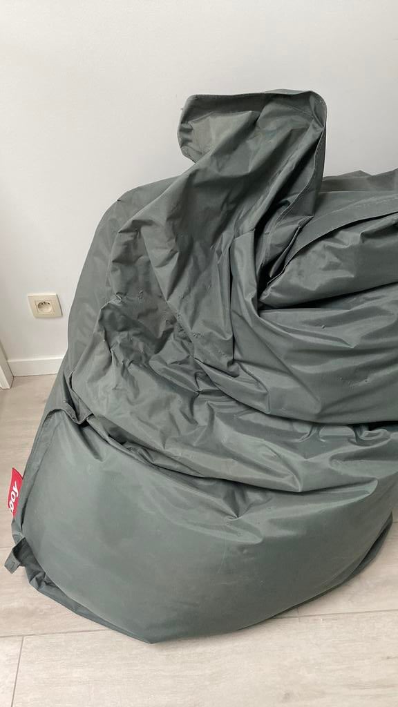 Grijze zitzak fatboy, Ophalen, Zo goed als nieuw, Zitzak