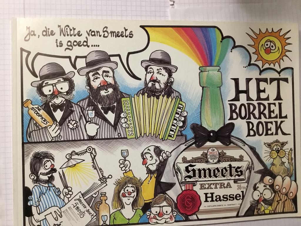 Het borrel boek/ Smeets extra, Ophalen of Verzenden, Nieuw