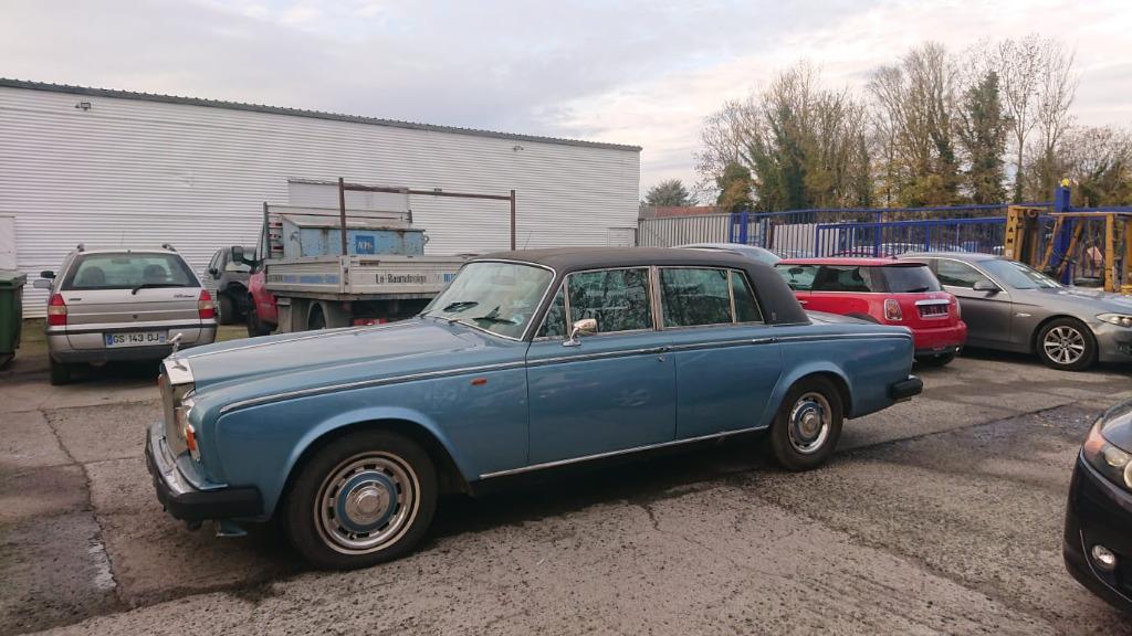 Rolls royce silver shadow 6700cc 1979 150000km ancêtre, Autos, Cuir, Achat, Entreprise, Berline