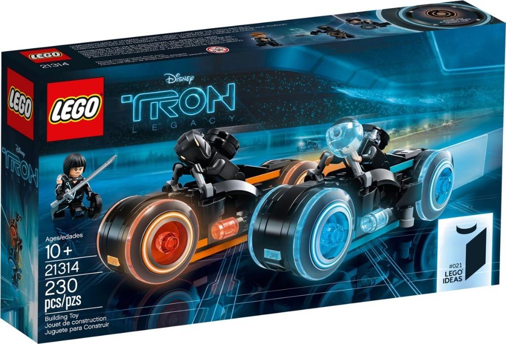 Lego Ideas 21314 Disney Tron: Legacy (2018), Kinderen en Baby's, Speelgoed | Duplo en Lego, Nieuw, Lego, Complete set, Ophalen of Verzenden