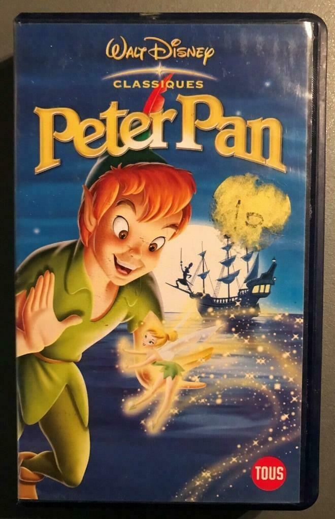 VHS Peter Pan -, Enlèvement ou Envoi, Dessin animé, Tous les âges, Utilisé