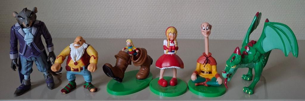 6 figuren Efteling, Verzamelen, Efteling, Ophalen of Verzenden, Zo goed als nieuw