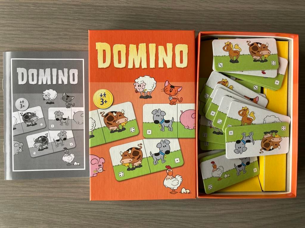 Domino dieren, Ophalen of Verzenden, Zo goed als nieuw