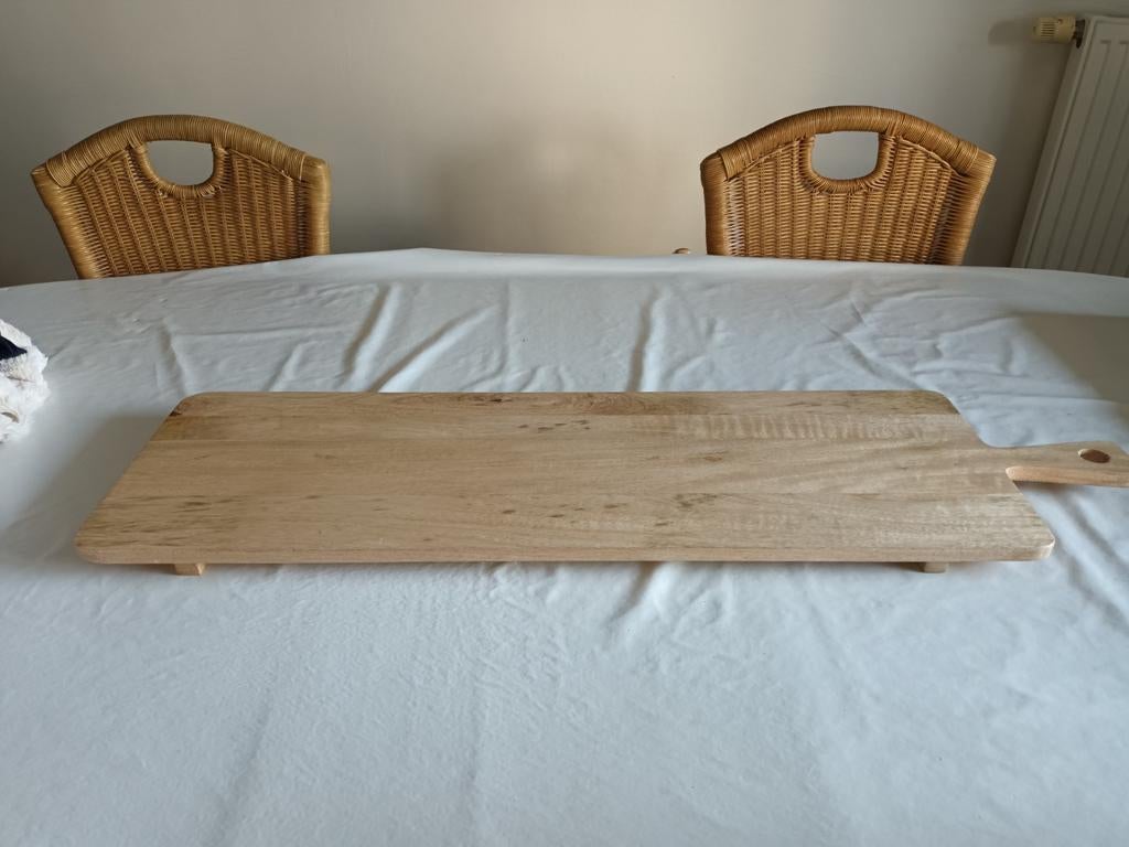 Zeer mooie  grote presenteer dienplank, Enlèvement, Comme neuf, Bois