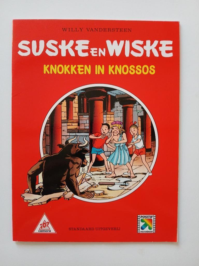 Suske en Wiske - Knokken in Knossos, Boeken, Willy Vandersteen, Eén stripboek, Ophalen of Verzenden, Zo goed als nieuw