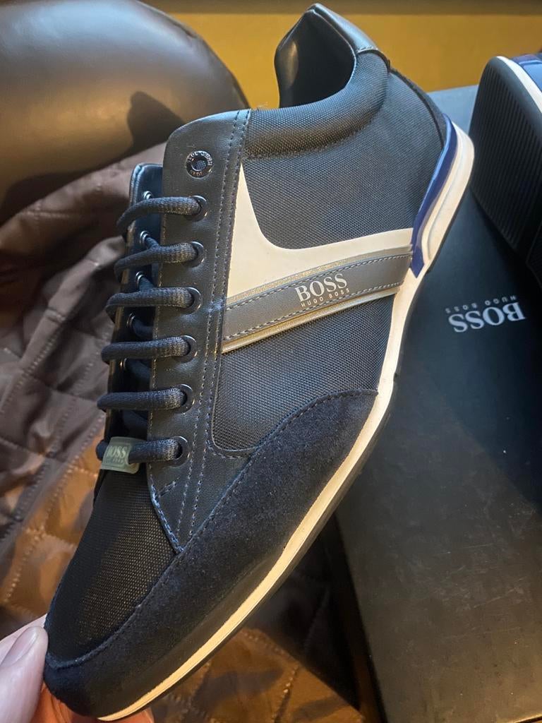 Hugo boss heren schoenen sneakers, Enlèvement ou Envoi, Comme neuf, Baskets