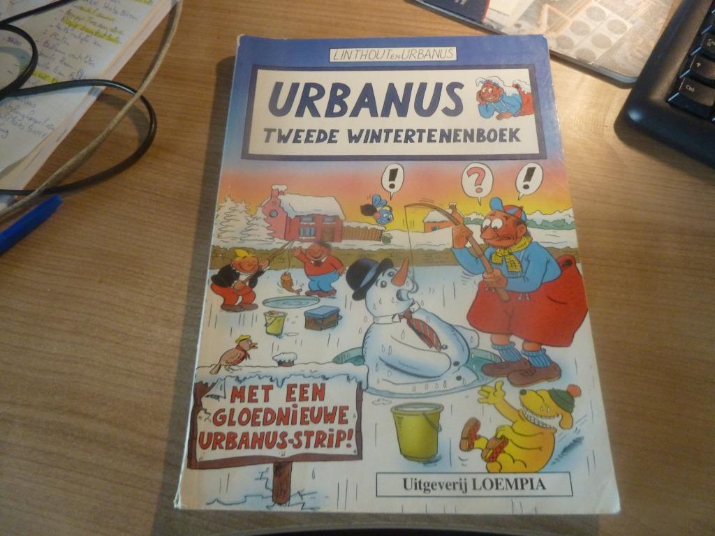 Urbanus Tweede Wintertenenboek, Gelezen, Eén stripboek, Ophalen of Verzenden, Urbanus; Willy Linthout