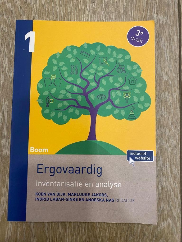 Ergovaardig deel 1 - 3e druk, Boeken, Ophalen, Nieuw, Hogeschool, Boom