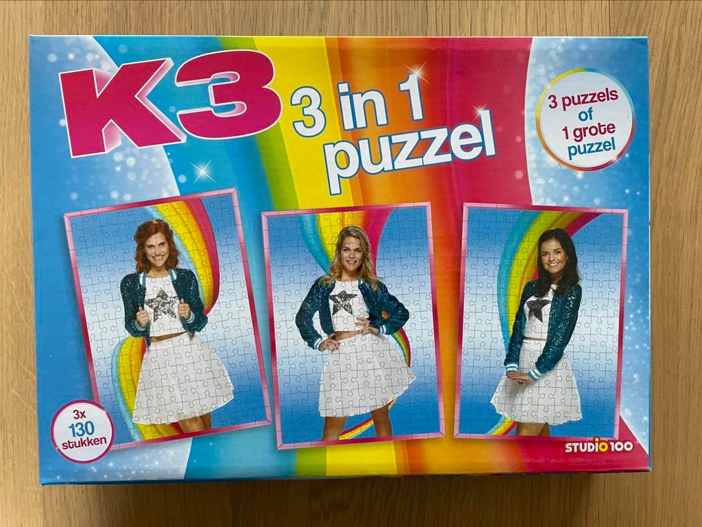 Puzzels en gezelschapsspellen (K3, Disney, etc), Ophalen, Gebruikt