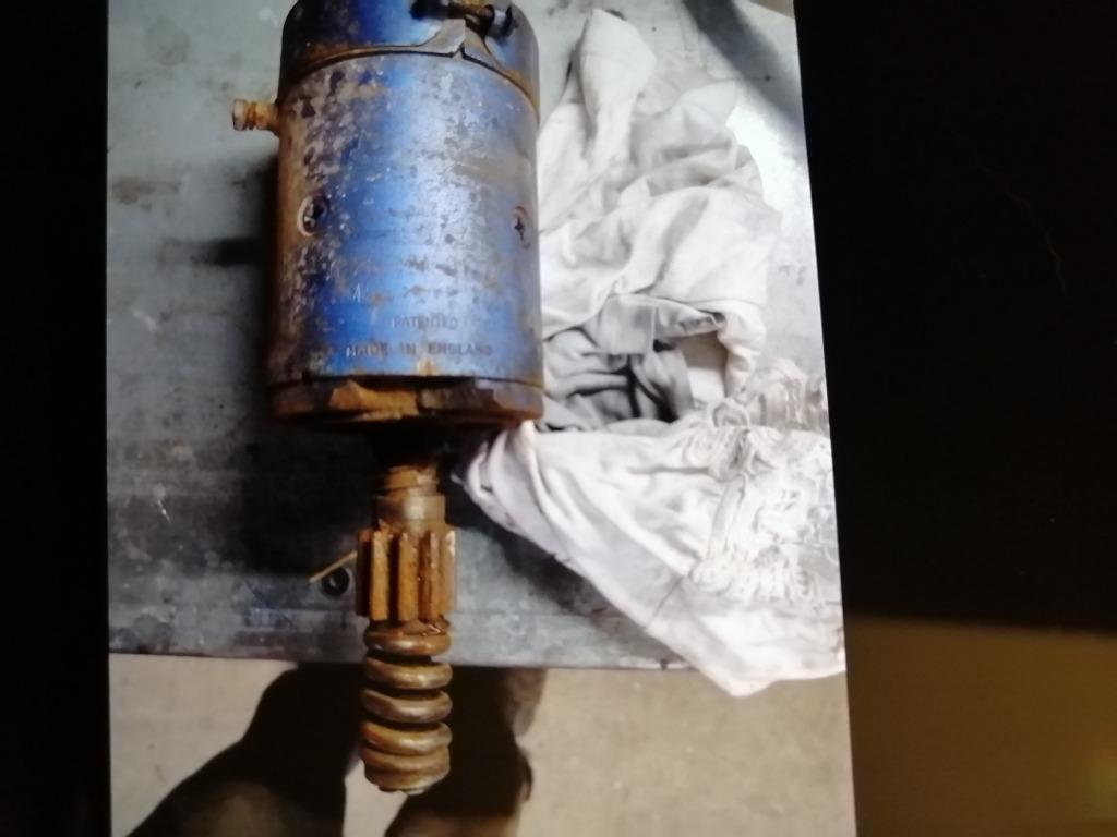 Startmotor, Ophalen, Gebruikt
