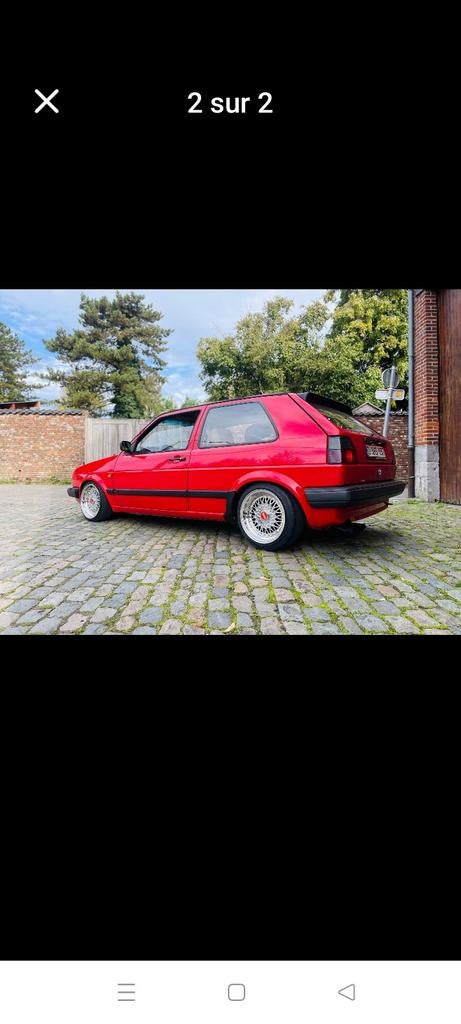 Golf 2 MK2 15" BBS-stijl wielen met offset Lenso BSX, Auto-onderdelen, Ophalen