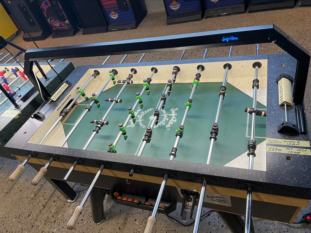 Babyfoot / baby-foot / kicker Jupiter Goldstar, Enlèvement ou Envoi, Utilisé