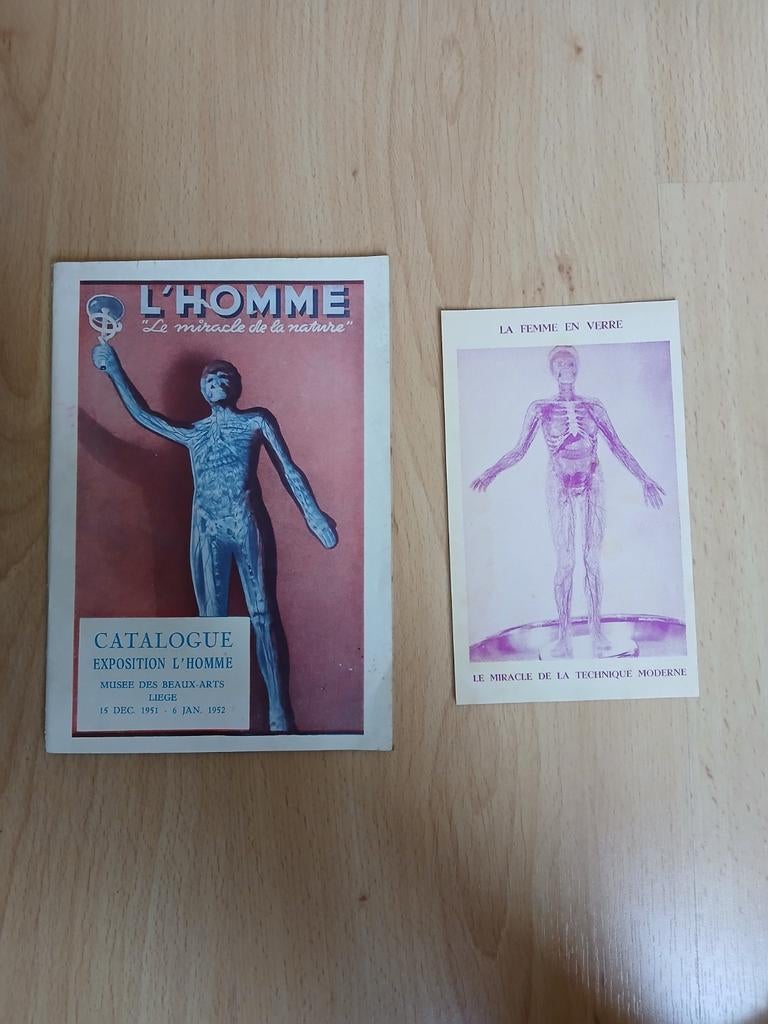L'homme, le miracle de la nature expo Liège 1951-1952, Enlèvement ou Envoi, Comme neuf, Catalogue